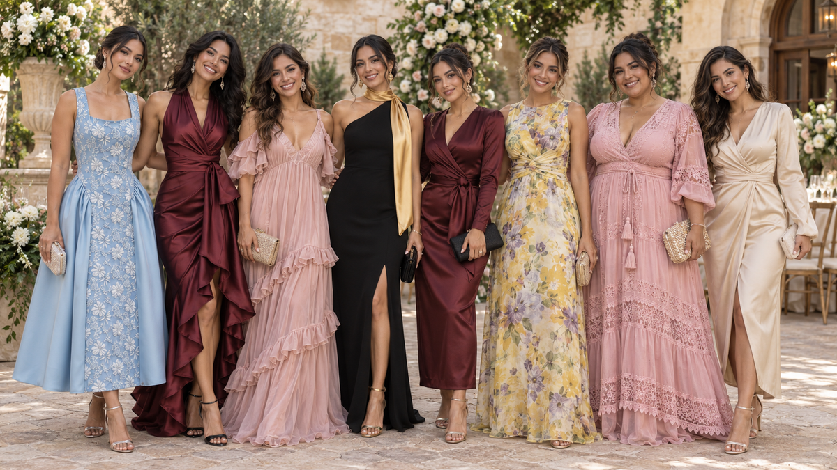 ¿Invitada a una boda y no sabes qué ponerte?