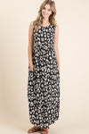 Vestido Maxi BOMBOM Leopard con Bolsillos