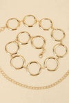 Circle Ring Chain Belt