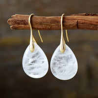 Pendientes de cristal colgantes