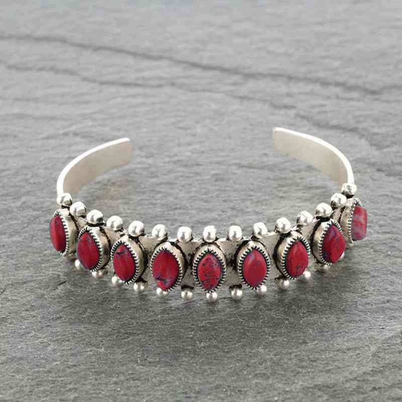 Pulsera Abierta Turquesa