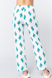 Cactus Print Cotton Pajama