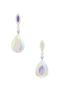 Marquise Teardrop Rhinestone Earring