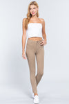 5-pockets Shape Skinny Ponte Mid-rise Pants