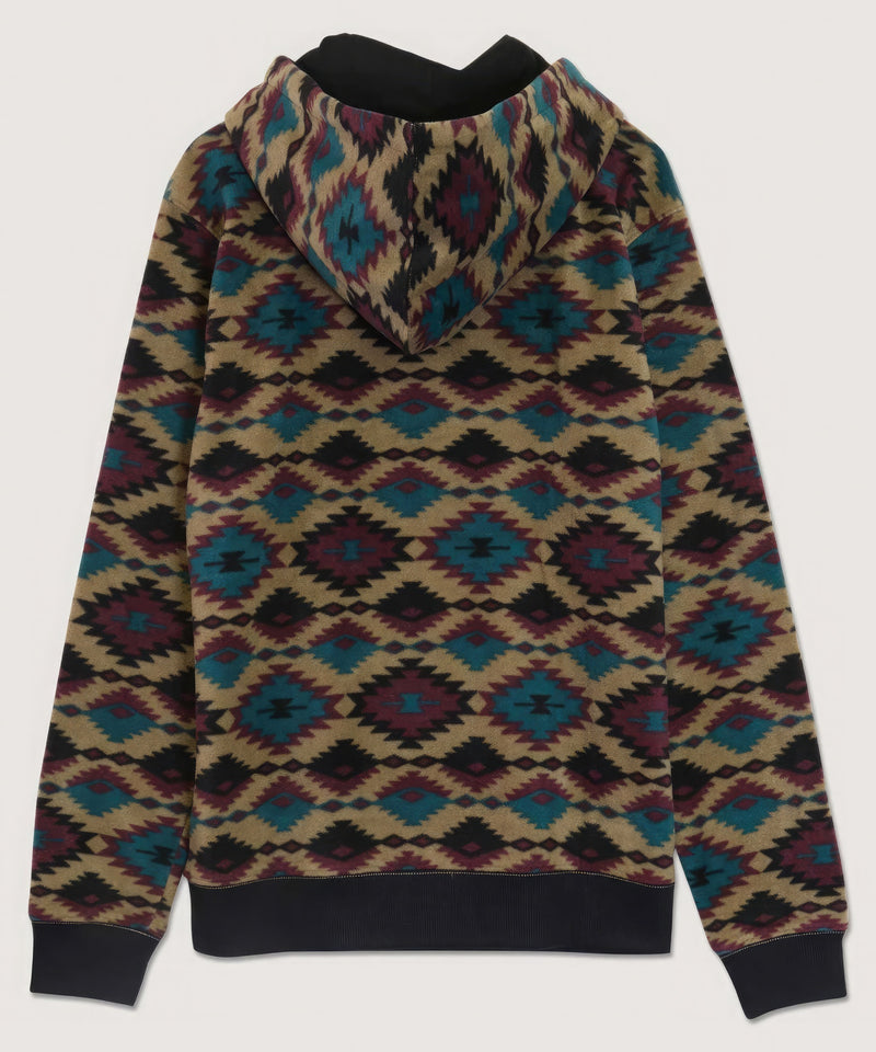 Sudadera con estampado de diamante azteca