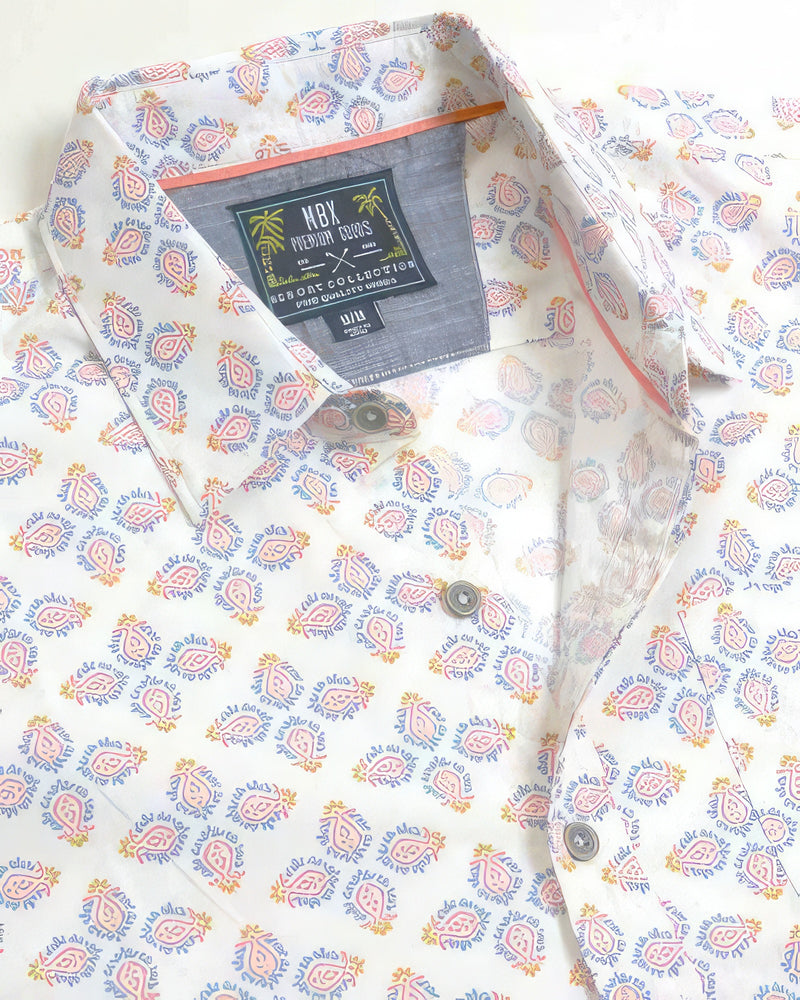 Camisa de Azulejos Geográficos