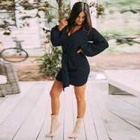 Long Sleeve Mini Dress