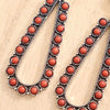 Alloy Beaded Teardrop Earrings